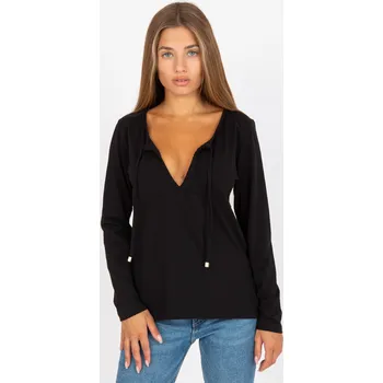 Dámská košile Halenka RV BZ 8055.35P černá S