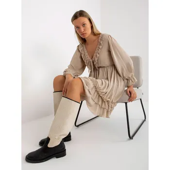 Dámské šaty Šaty TW SK BI 0761 1.73P béžová XL