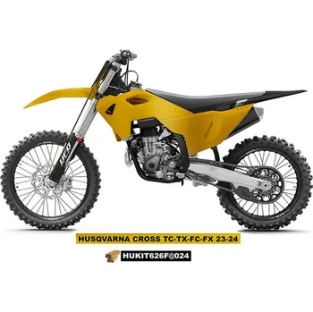 UFO sada plastů HUSQVARNA TC 125 / 250 '23-'24, FC 250 / 350 / 450 '23-'24, FX 350 / 450 '23-'24, TX 300 '24 (zlatá)