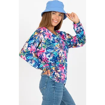 Dámská košile Halenka RV BZ 8133.19P tmavě modrá L/XL