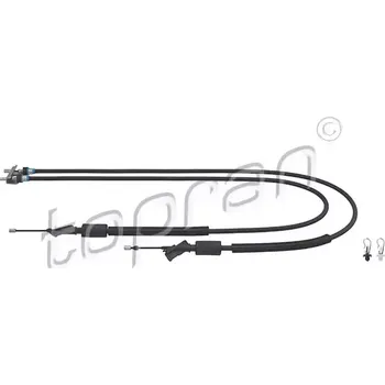 Lanko parkovací brzdy TOPRAN Tažné lanko parkovací brzdy TPR 304 747