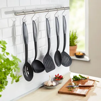 Sada kuchyňského náčiní Die moderne Hausfrau Kuchyňské náčiní, 5dílná sada 494658 Černá