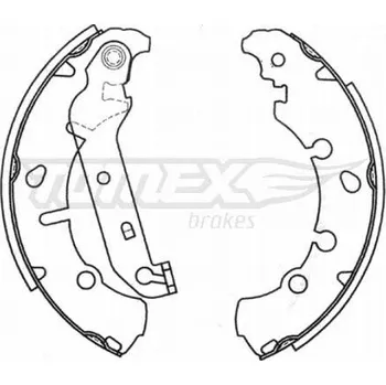 Brzdová čelist TOMEX Brakes Sada brzdových čelistí TMX TX 20-93