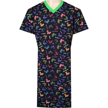 Pánská noční košile Pánská Noční Košile FOLTÝN NK428 Velikost: 6XL, Materiál: Krátký rukáv