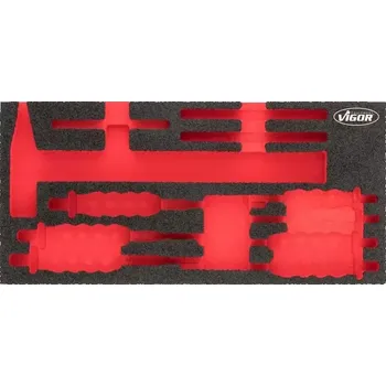 Nářadí pro automobil VIGOR Vložka pěn.hmoty, sortiment Soft foam insert empty VGR V6222-L