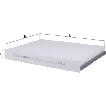 Kabinový filtr MAHLE Filtr vzduchu v interiéru MAO LA 877