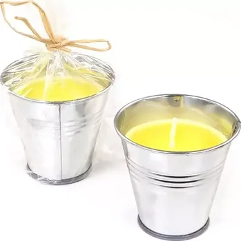 Svíčka OUT OF THE BLUE KG Citronelová svíčka v kovovém kalíšku