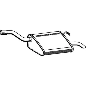 Zadní díl výfuku Starline Koncový díl výfuku 20.46.401