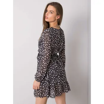 Dámské šaty Šaty TW SK BI 26329.20 černobílých S