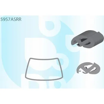 Autosklo PILKINGTON Gumové těsnění čelního okna AS 5957ASRR