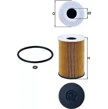 Olejový filtr MAHLE Olejový filtr MAO OX 787D