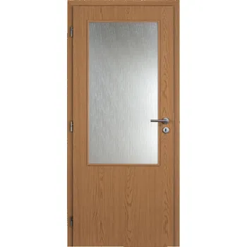 Interiérové dveře Dveře částečně prosklené 2/3 Doornite voština buk kašír pravá 600 mm
