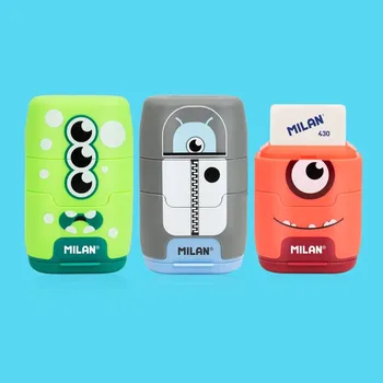 Pryž Ořezávatko s pryží MILAN COMPACT ALIENS