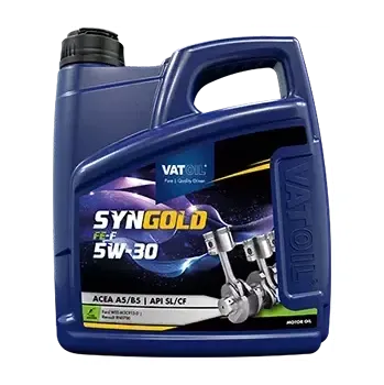 Motorový olej VATOIL Motorový olej SynGold FE-F 5W-30 4 l VAT 50779