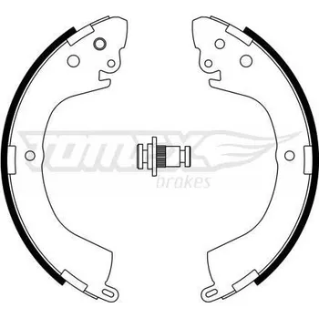 Brzdová čelist TOMEX Brakes Sada brzdových čelistí TMX TX 23-29
