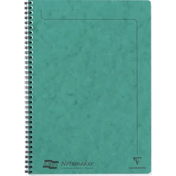 Sešit Europa A4,CLAIREFONTAINE, zelený, linky, 60 listů,,