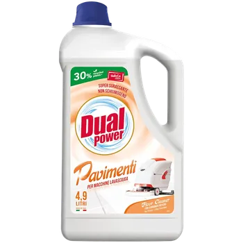 Čistič podlahy Dual power universální prostředek pro strojní čištění podlah 4,9 L
