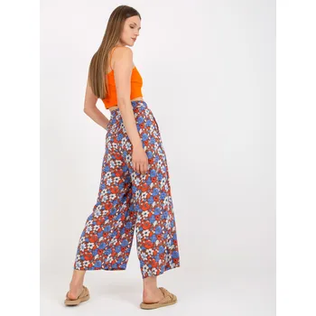 Dámské kalhoty Kalhoty D73781M62237A hnědé XL