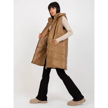 Dámská vesta Vesta TW KZ BI 82019.09 světle hnědá jedna velikost