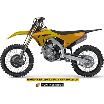 UFO sada plastů HONDA CRF 250 R '22-'24, CRF 450 R '21-'24 (zlatá)