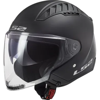 Helma na motorku Otevřená helma LS2 OF600 COPTER II MATT BLACK-06 S