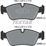 Sada brzdových destiček, kotoučová brzda TEXTAR 2393581