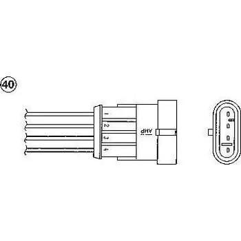 Čidlo automobilu NGK Lambda sonda NG 94221