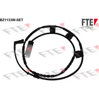 Brzdová destička FTE Výstražný kontakt opotřebení obložení FTE BZ1133W-SET
