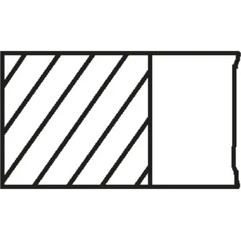 Píst motoru Sada pistnich krouzku MAHLE 028 25 N1