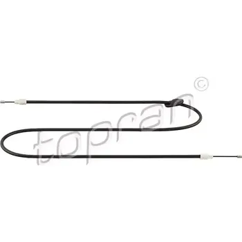 Lanko parkovací brzdy TOPRAN Tažné lanko parkovací brzdy TPR 408 398