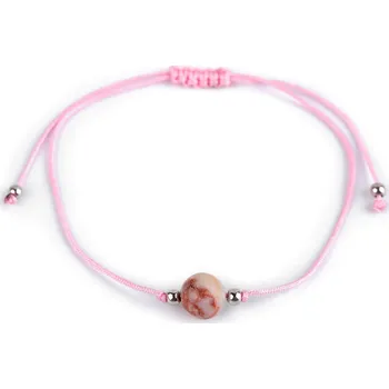 Náramek Náramek shamballa s imitací minerálu