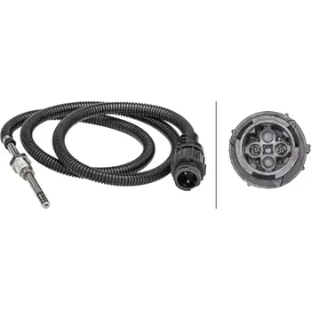 Lambda sonda HELLA Čidlo teploty výfukových plynů HE 6PT358181-331