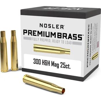 Příslušenství pro sportovní střelbu Nábojnice Nosler Premium Brass .300 H&H Mag. (25ks)