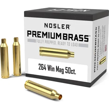 Příslušenství pro sportovní střelbu Nábojnice Nosler Premium Brass .264 Win. Mag. (50ks)