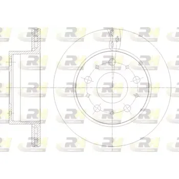 Brzdový kotouč ROADHOUSE Brzdový kotouč - 300 mm RDH 62109.10