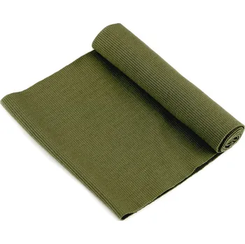 Elastický bavlněný náplet žebrovaný - tunel 16x80 cm, barva 34 (EMT46) zelená khaki
