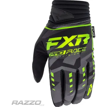 Moto rukavice MX rukavice FXR Prime MX Glove Camo HiVis Lime 2025 12 - XXL