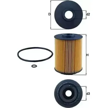 Olejový filtr MAHLE Olejový filtr MAO OX 356D