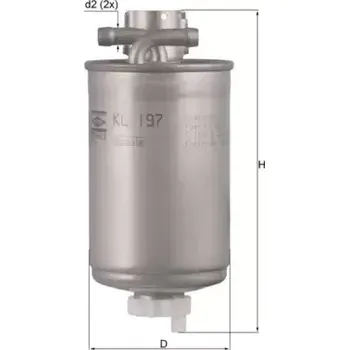 Palivový filtr KNECHT Palivový filtr KNC KL 197