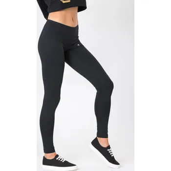 GoldBee Legíny Low Waist Lycra Black Barva: Black, Velikost: L