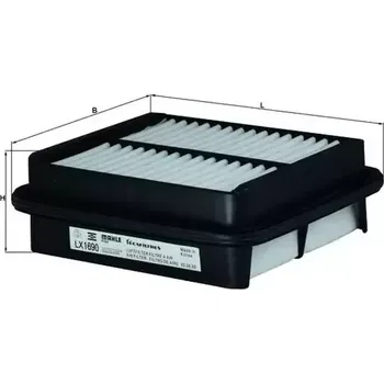 Vzduchový filtr KNECHT Vzduchový filtr KNC LX 1690