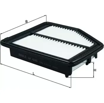 Vzduchový filtr MAHLE Vzduchový filtr MAO LX 4241