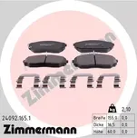 ZIMMERMANN Sada brzdových destiček - kotoučová brzda ZIM 24092.165.1