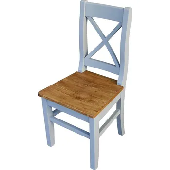 Komoda Provence jídelní židle PROVENCE KR25 z masivu šedomodrá Barevné provedení: Šedomodrá, Provedení: Borovice - Borovice (horní deska)