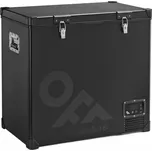 Kompresorová autochladnička Indel B TB130 STEEL Black OFF, 12/24V, 124 litrů
