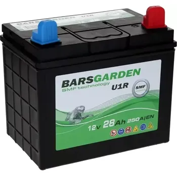 Autobaterie Bars Garden 12V 28Ah 250A U1R (Bars Garden 12V 28Ah U1R pravá)