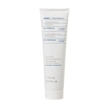 Čistící gel Korres Greek Yoghurt Foaming Cream Cleanser čistící pěnivý krém 150 ml