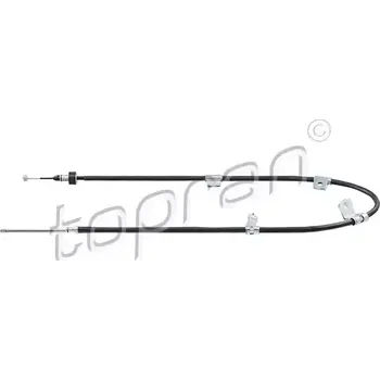 Lanko parkovací brzdy TOPRAN Tažné lanko parkovací brzdy TPR 820 756