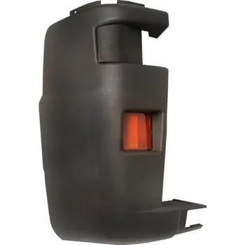 Nárazník LKQ L roh zadního nárazníku - černý 18.93.283