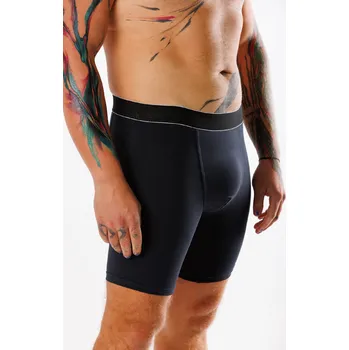 Boxerky GoldBee Boxerky Dlouhé Navy Barva: Navy, Velikost: L